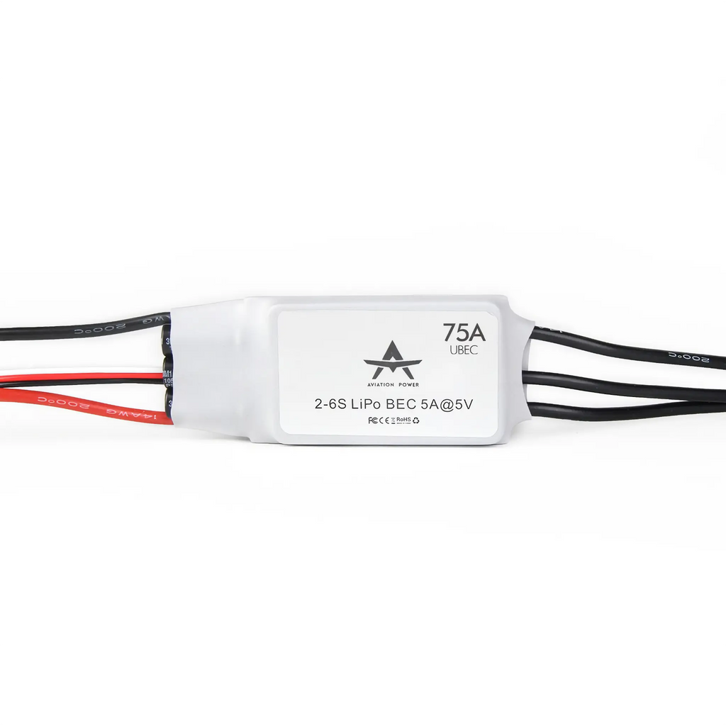 T-MOTOR AT75A 2-6S Fixed Wing Drone ESC