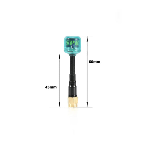 FLYFISHRC Osprey 5.8Ghz 60mm RP-SMA Antenna - LHCP