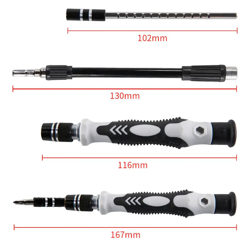 SEQURE 115 in 1 Multi-Functional Manual Screwdriver Set