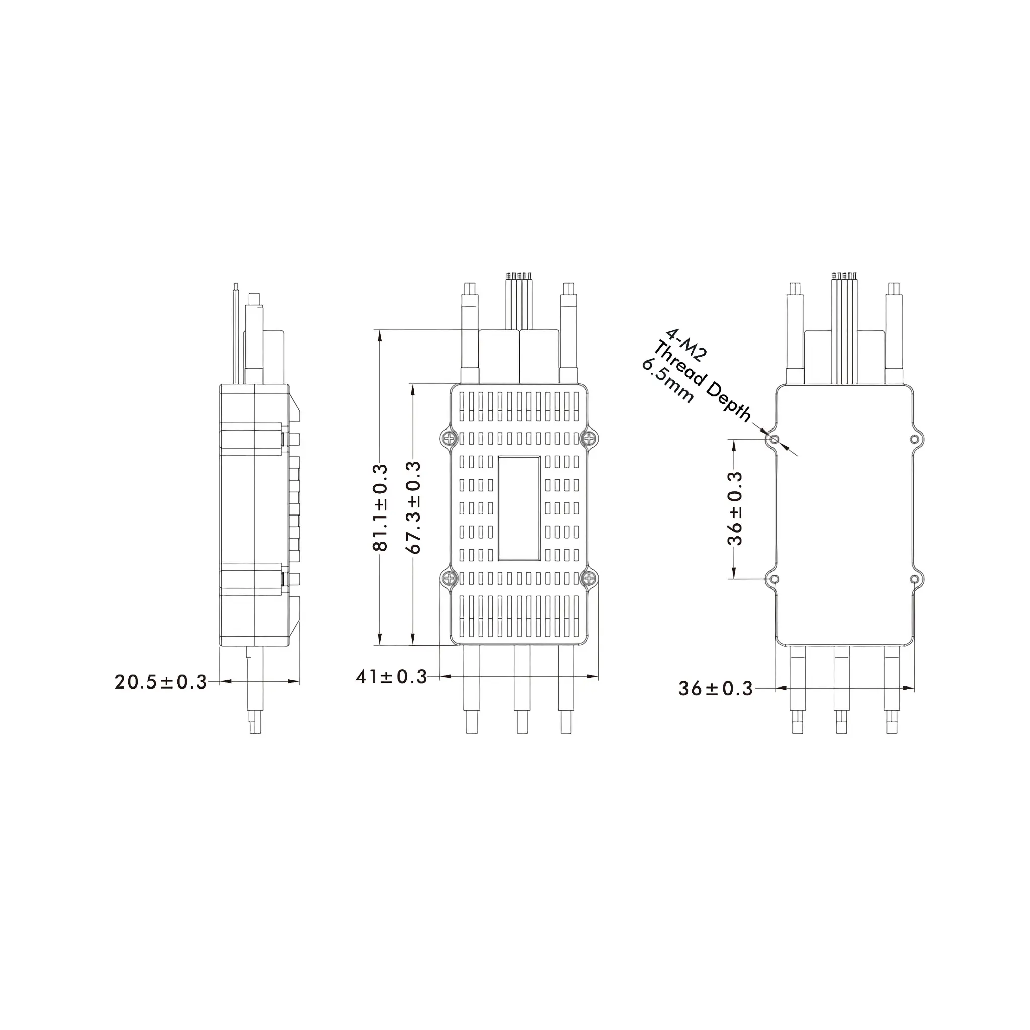T-MOTOR FLAME 100A 6S Multi-Rotor UAVs ESC