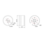 T-MOTOR GB36-1 Gimbal Type 3-6S UAV Drone Motor