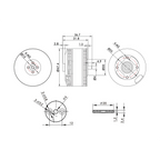 T-MOTOR MN4110 Multirotor Fixed Wing UAV Motor