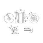 T-MOTOR MN4112 Multi-Motor Fixed Wing UAV Motor
