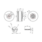 T-MOTOR MN501-S IP45 Multirotor Fixed Wing UAV Motor