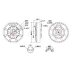 T-MOTOR MN6007 II Multirotor VTOL UAV Motor