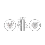 T-MOTOR MN701-S IP45 Multirotor Fixed Wing UAV Motor 2PCS/SET