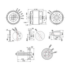 T-MOTOR U5 Power U-Type High Efficiency UAV Motor